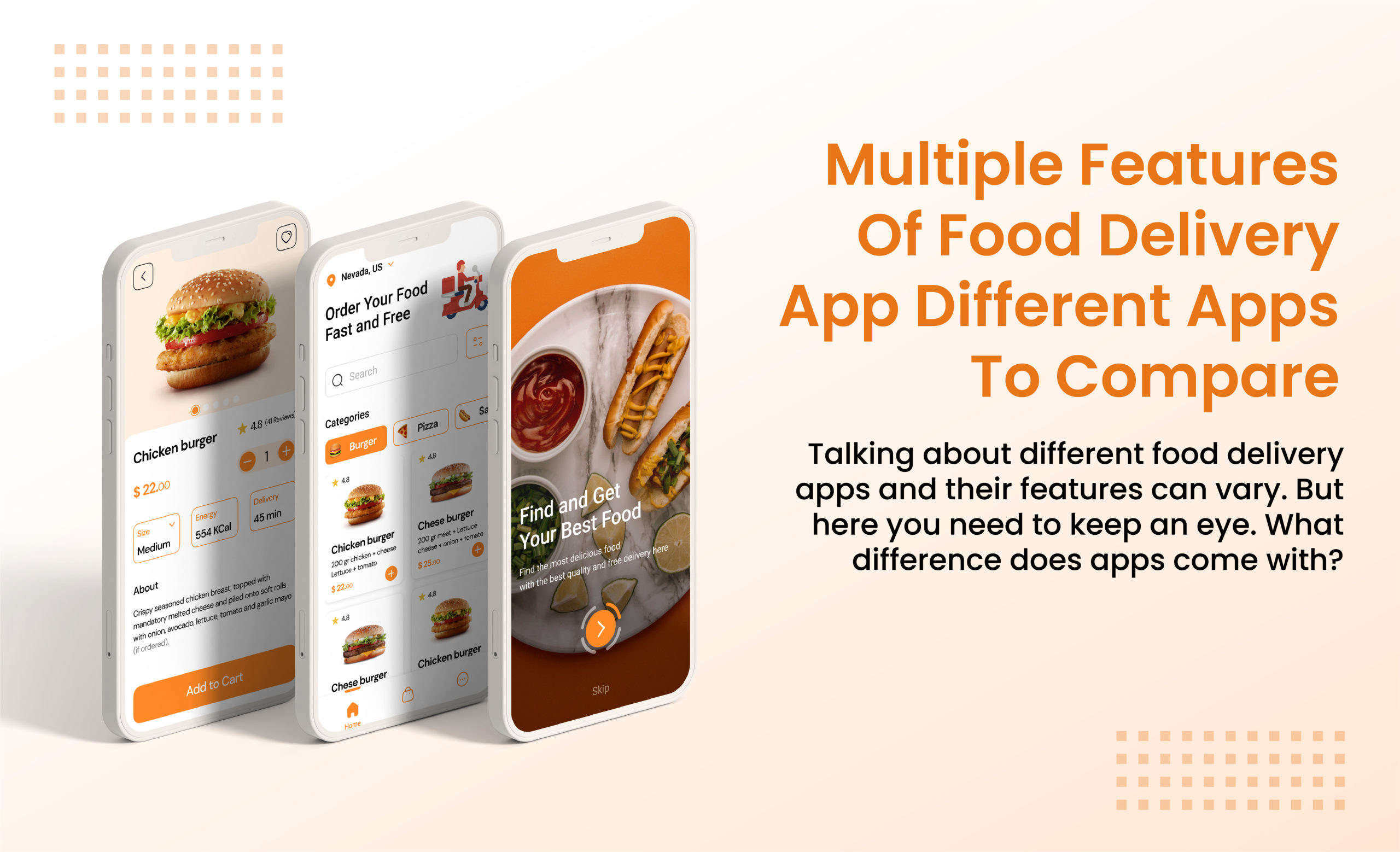 Multiple Features Of Food Delivery App- Different Apps To Compare