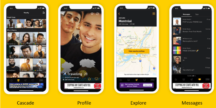 Build dating app like Grindr