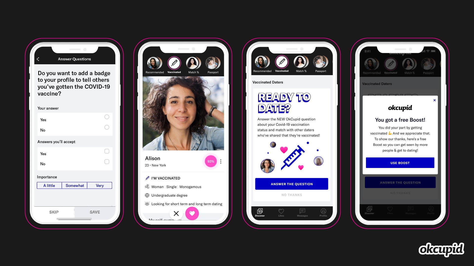 Build dating app like OkCupid